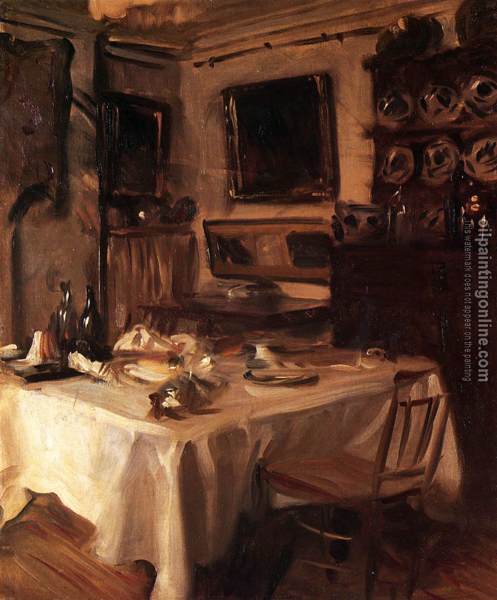 Sargent, John Singer - My Dining Room